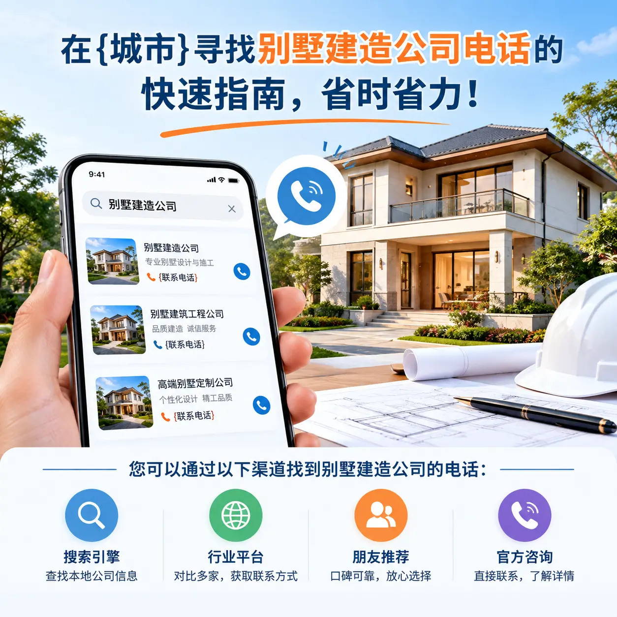 在织金寻找别墅建造公司电话的快速指南,省时省力!