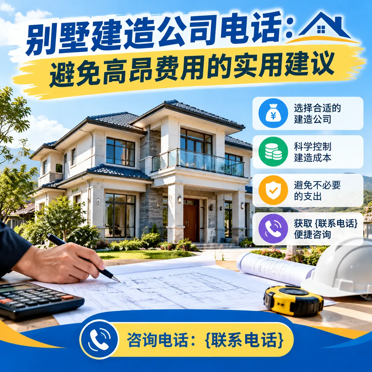 织金别墅建造公司电话:避免高昂费用的实用建议