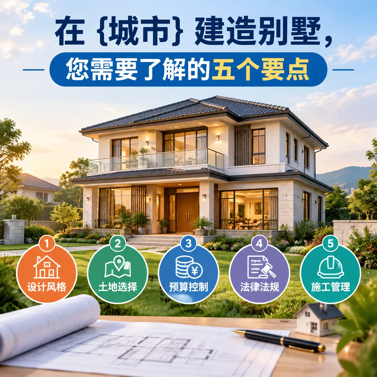 在 织金 建造别墅，您需要了解的五个要点