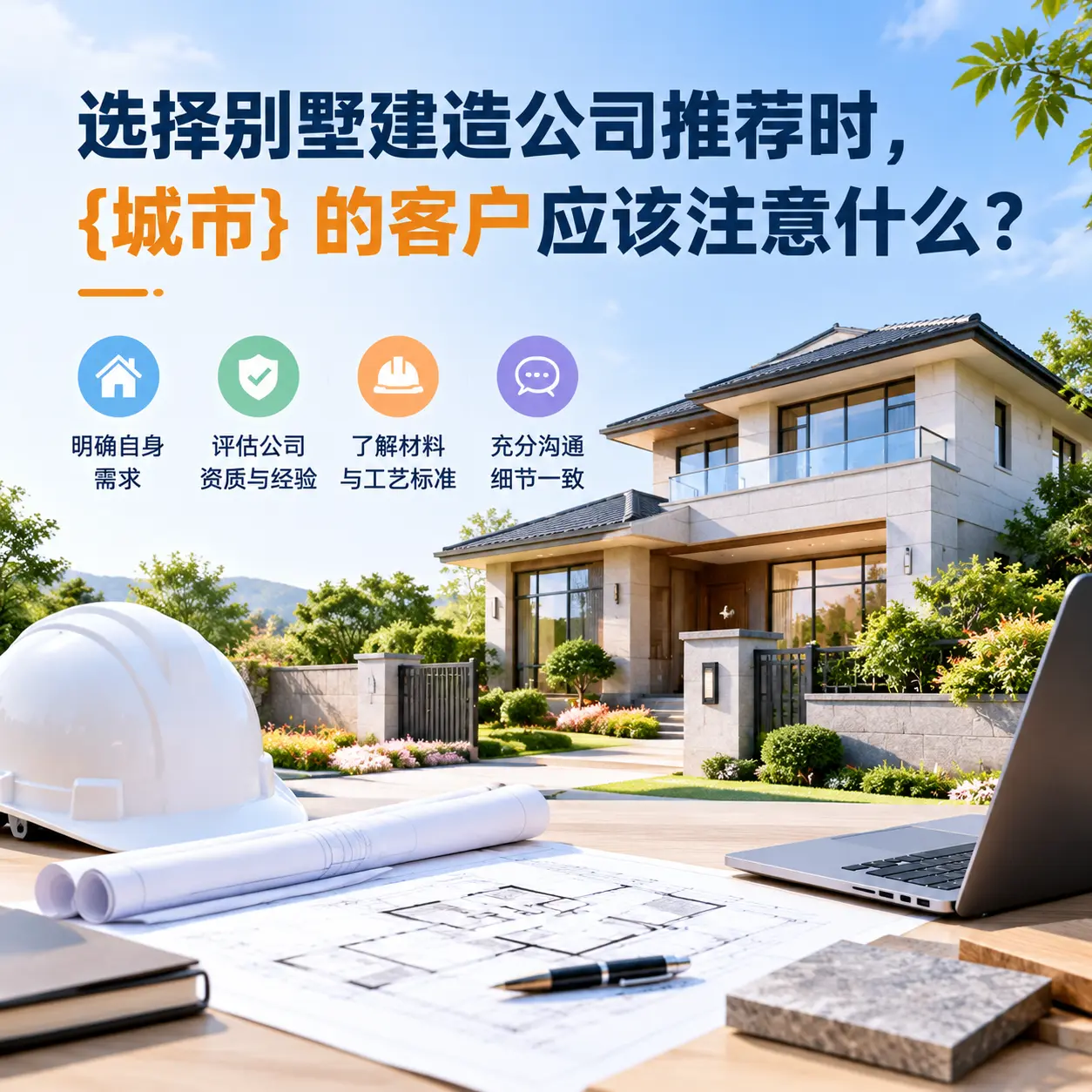 选择别墅建造公司推荐时,织金 的客户应该注意什么?