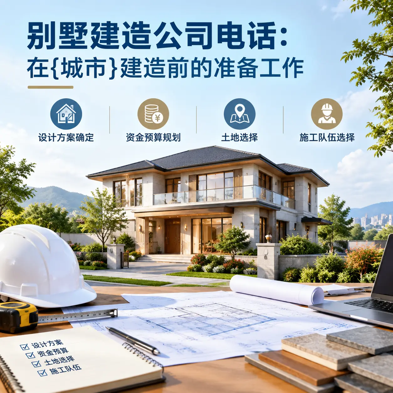 别墅建造公司电话:在织金建造前的准备工作