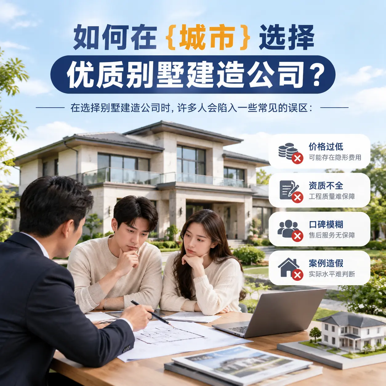 如何在 织金 选择优质别墅建造公司?