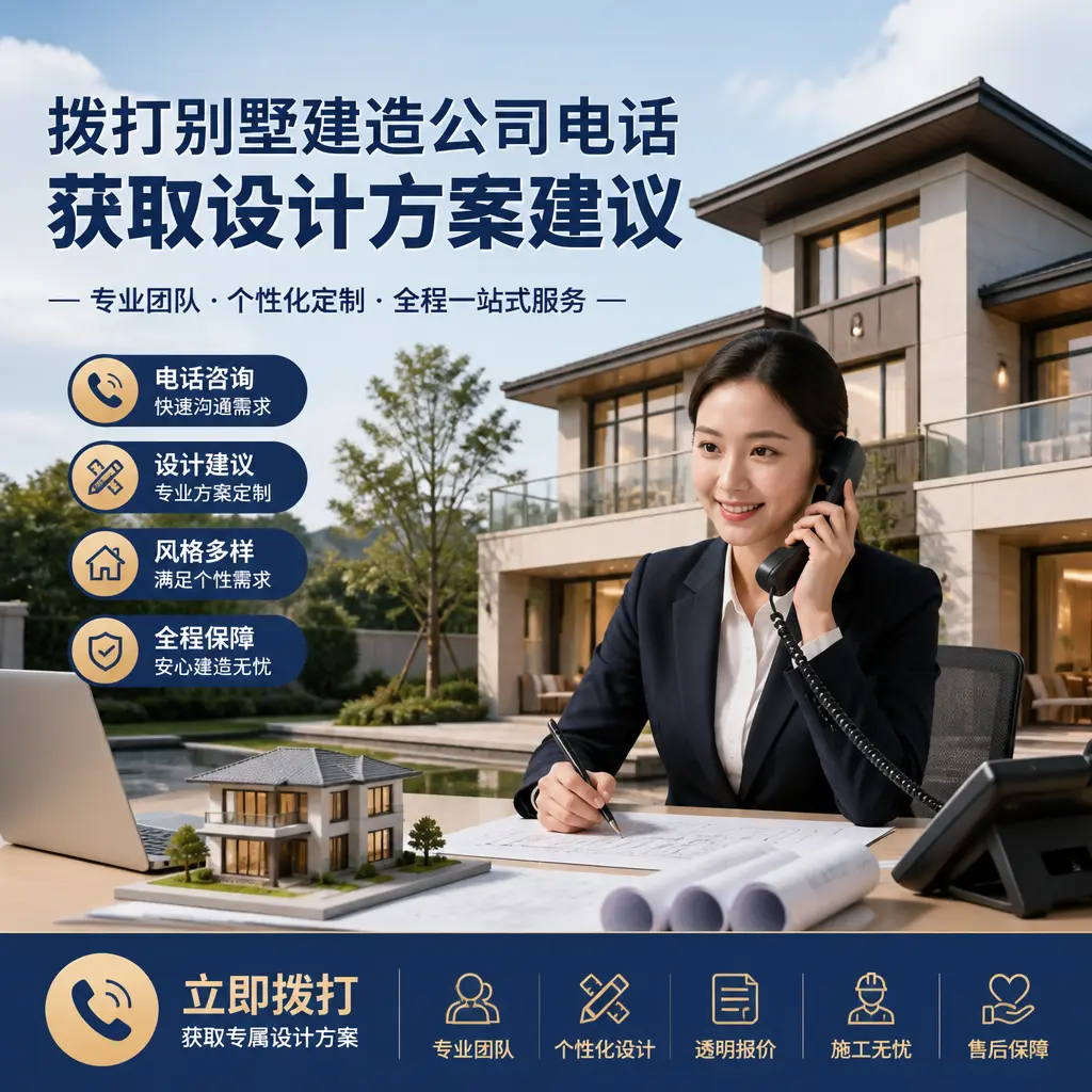 拨打织金别墅建造公司电话，获取设计方案建议