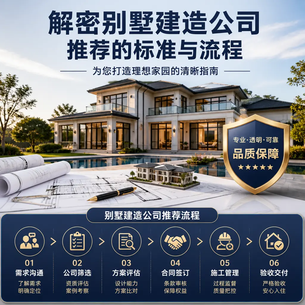 解密别墅建造公司推荐的标准与流程在 织金