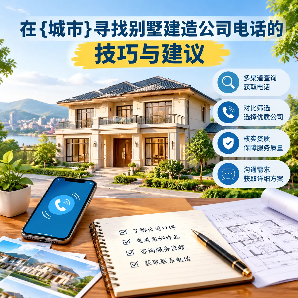 在织金寻找别墅建造公司电话的技巧与建议